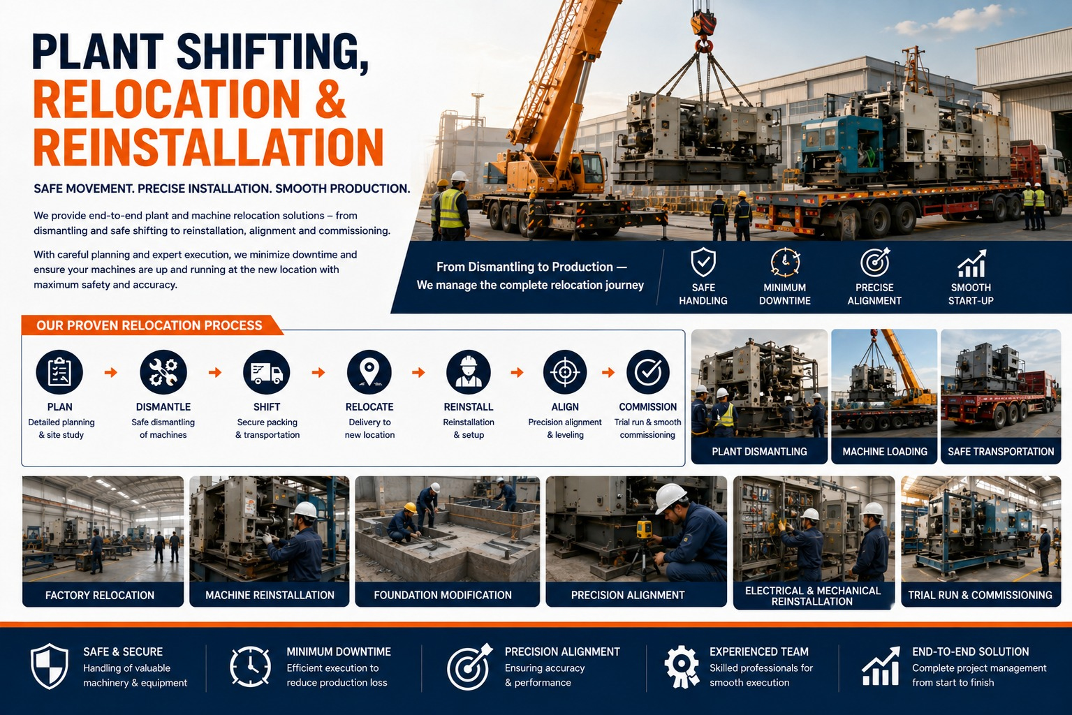 Machine & Plant Relocation